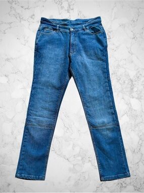 SportBike Chic Made With Kevlar Motorcycle Jeans 14 NWT Protective Riding Denim